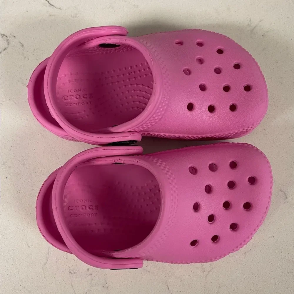 Toddler CROCS LITTLES™ CLOGS Size 5 Pink